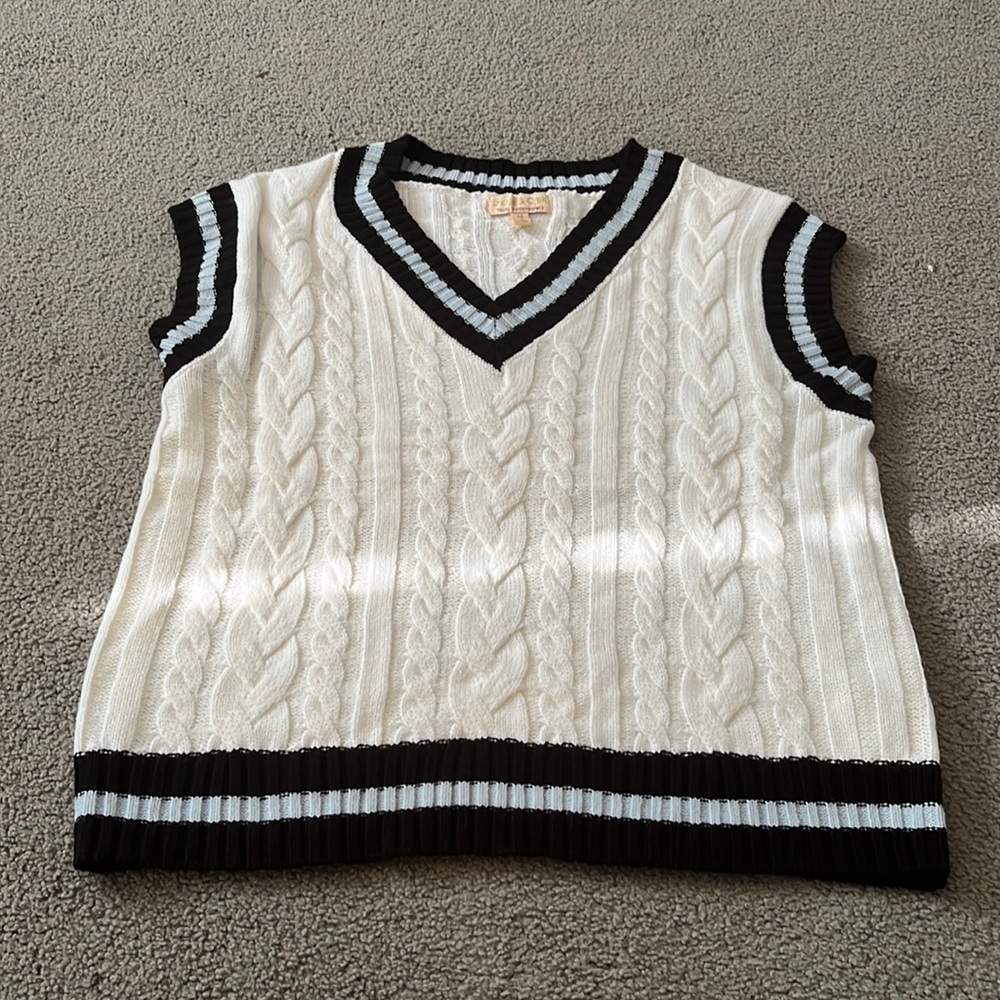 safe & oak sweater vest